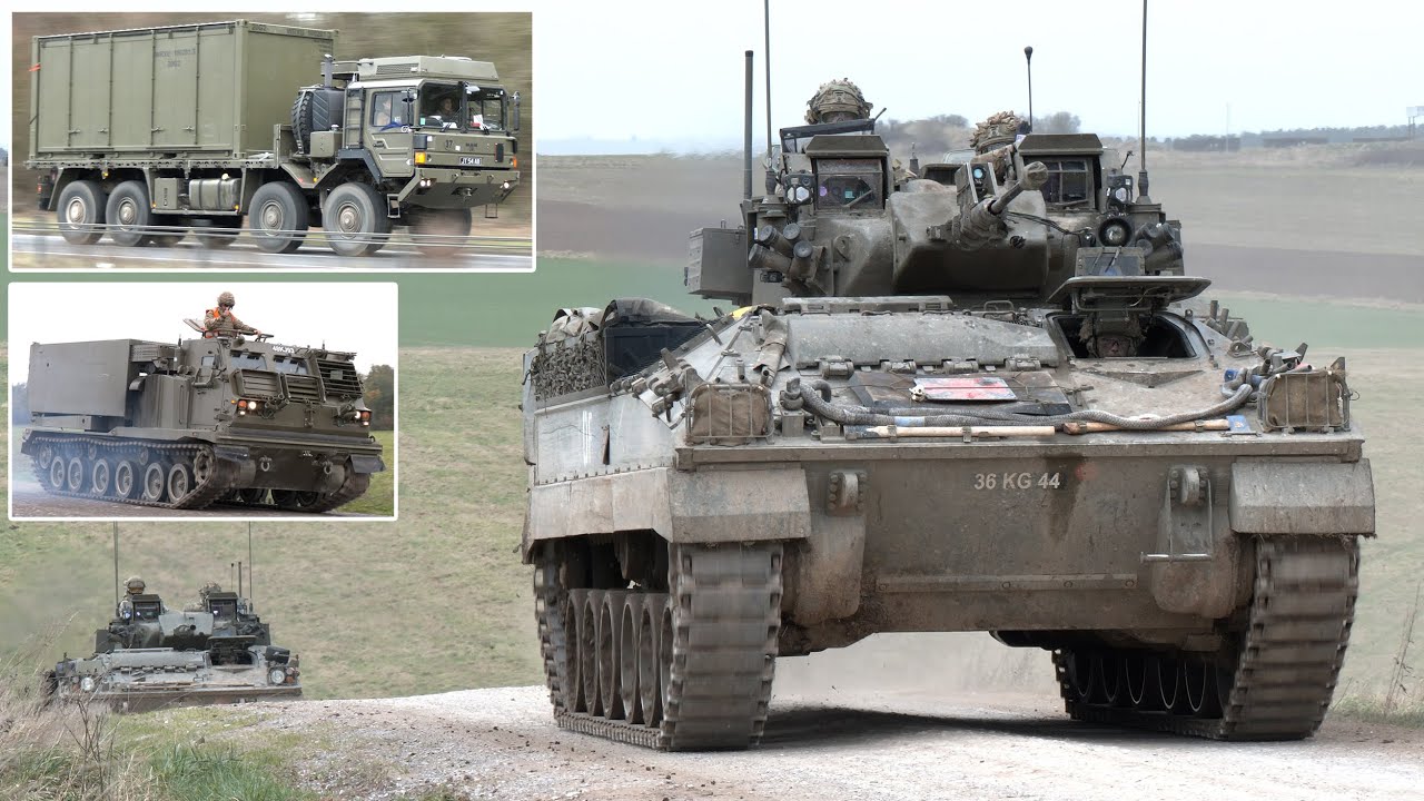 Spotting British Army trucks, armoury and more 🪖 🇬🇧