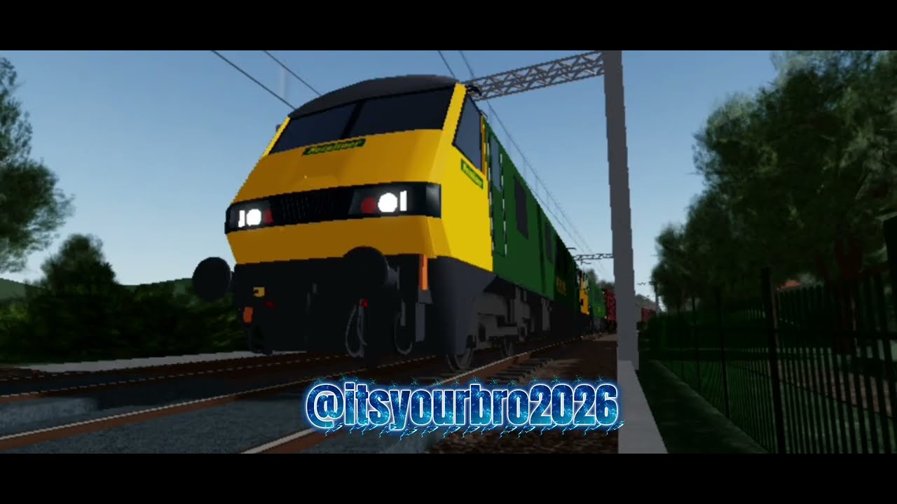 Train spotting at Hampton in Arden Train spotting sim Roblox (31/12/25-1/1/26)