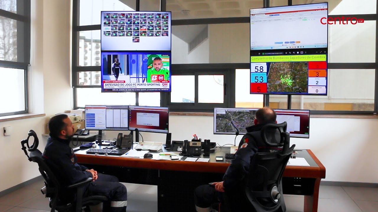 Bombeiros Sapadores de Coimbra com nova Central de Alerta e Comunicações e viatura BREC