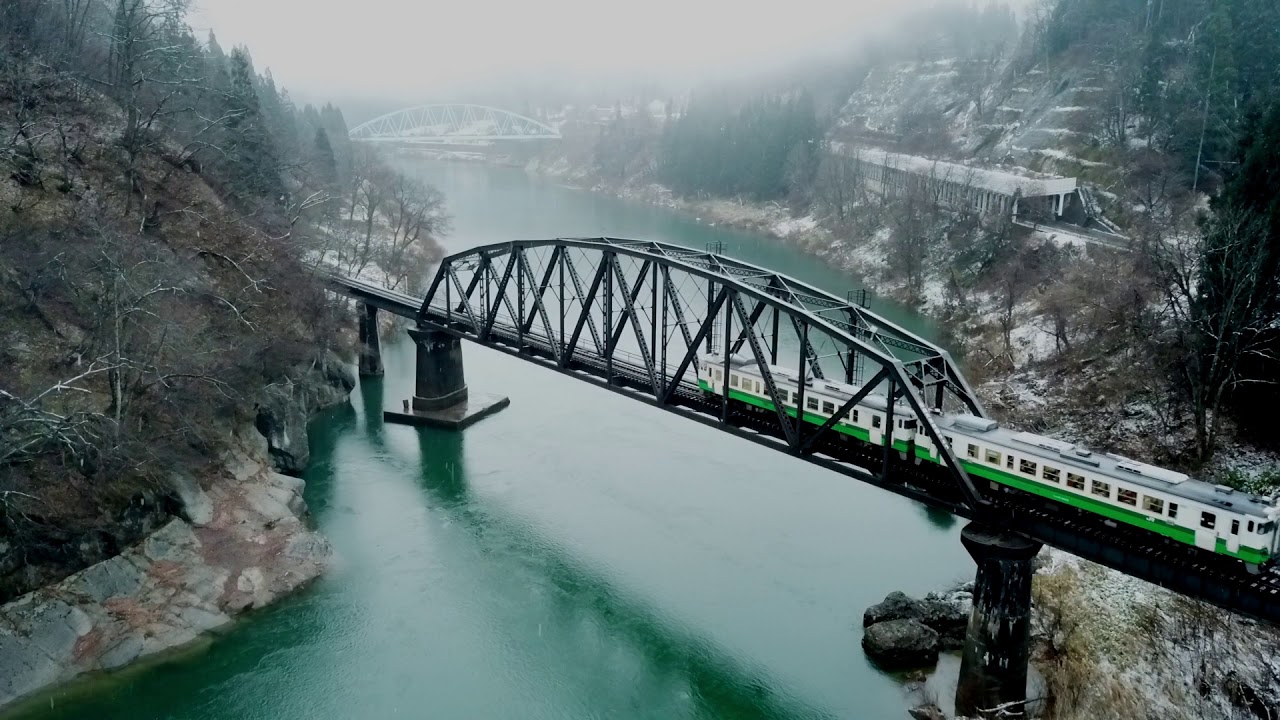 [Japan Rail] JR Tadami Line &ldquo;Kiha 40 series&rdquo; winter