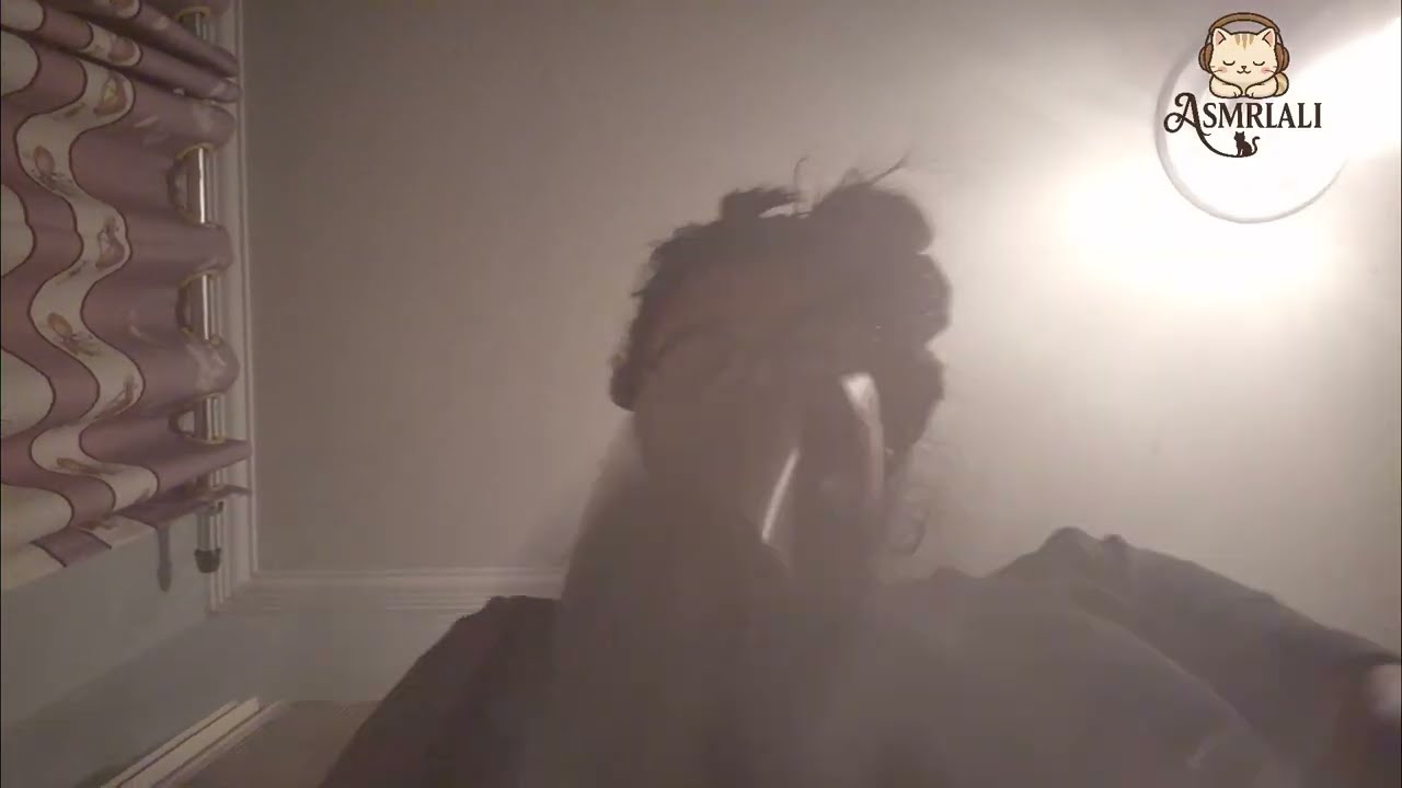 ASMR MASSAGEM BEM RELAXANTE NO SEU ROSTINHO LINDO 😴✨