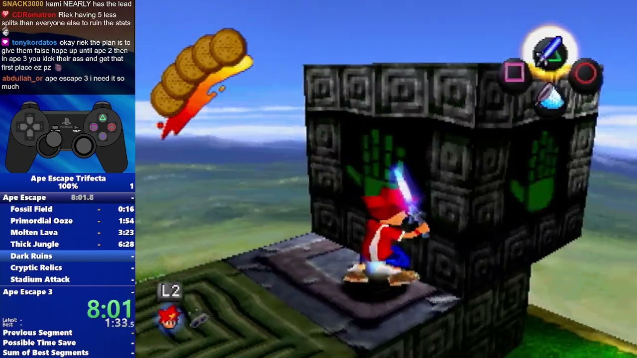 Apefecta 100% Speedrun in 9:36:22