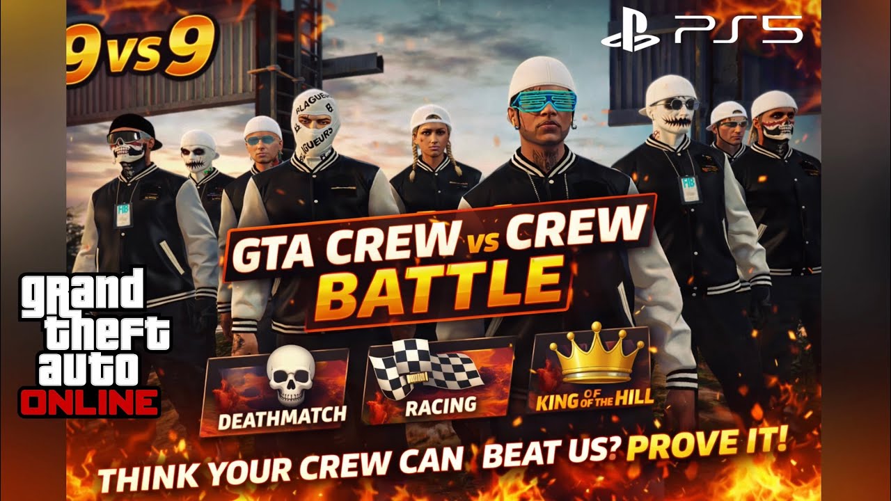GTA Crew Vs Crew LEL vs EXPS