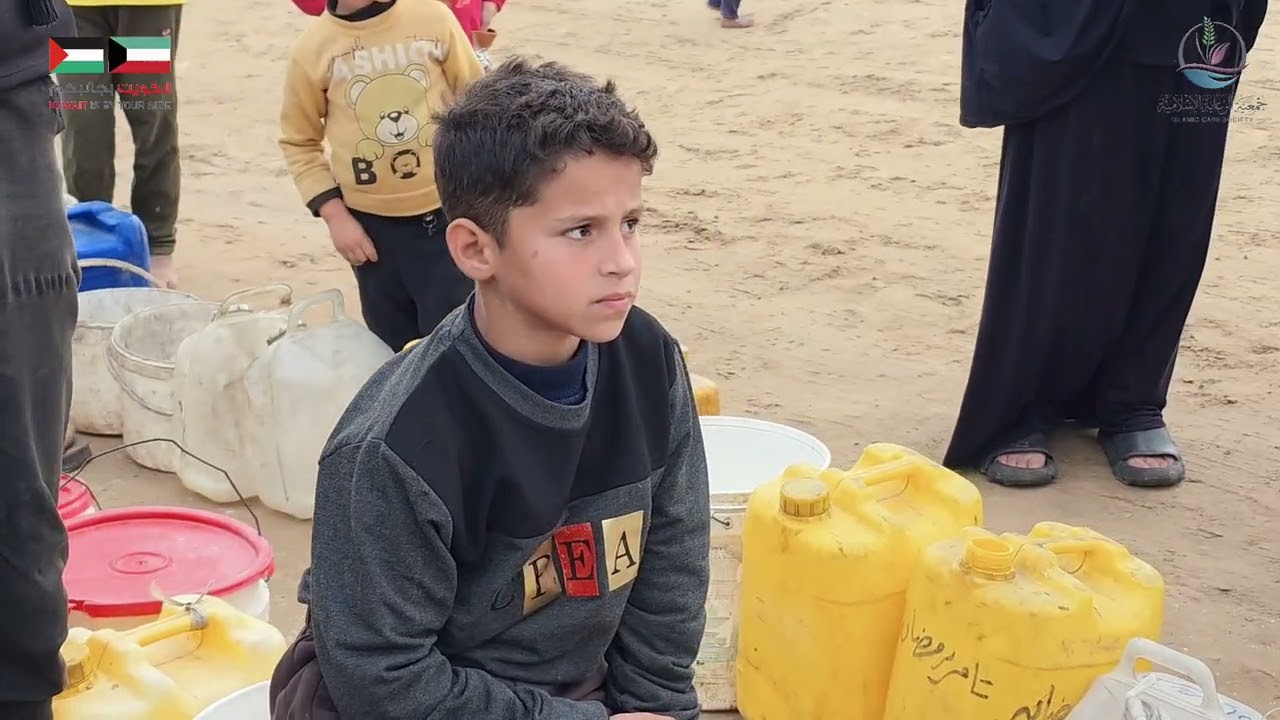 جمعية الرعاية الإسلامية مشروع سقيا الماء غزة ( صندوق الزاحم الخيري )