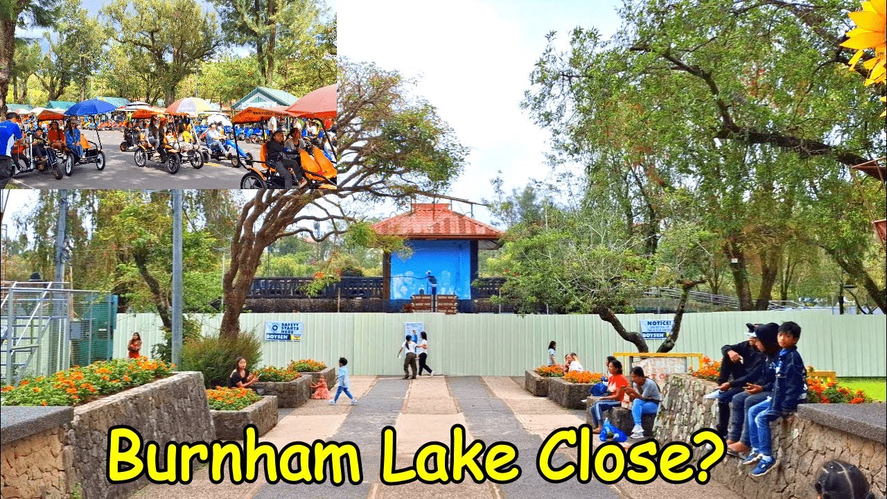 Burnham Park Lake Baguio Close to Public!