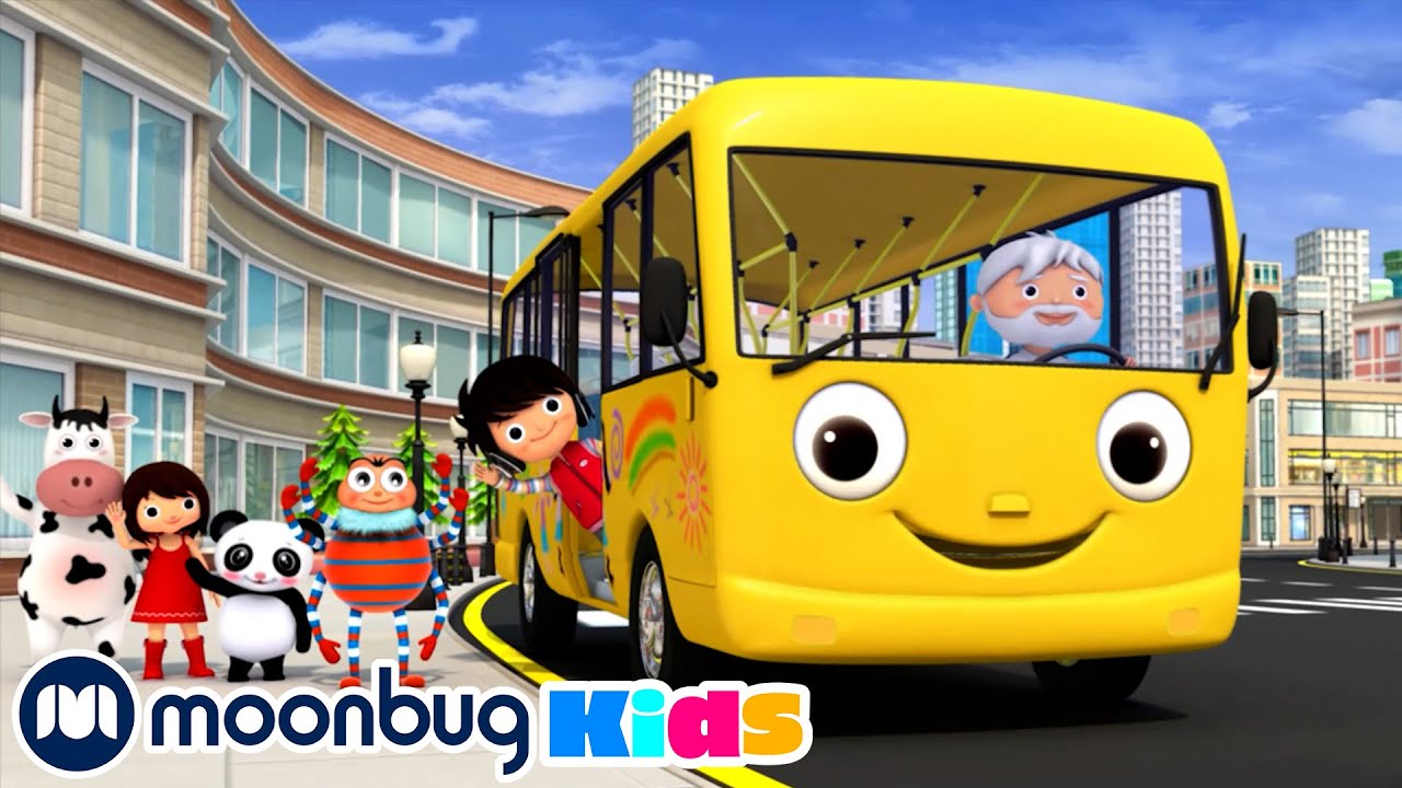 Wielen van de Bus V11- Little Baby Bum | Moonbug Kids Nederlands - Kindertekenfilms en Liedjes