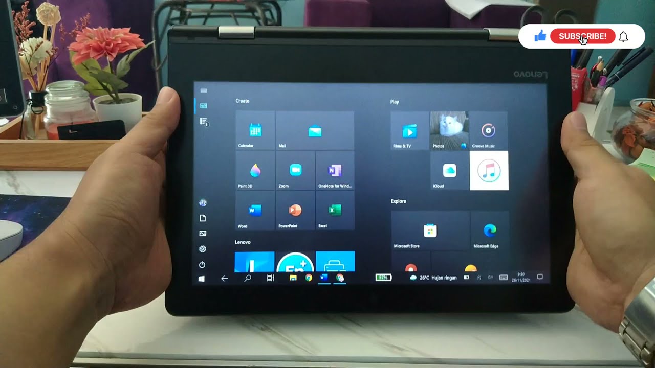 Lenovo Yoga 310.  Laptop Touch Screen Terjangkau