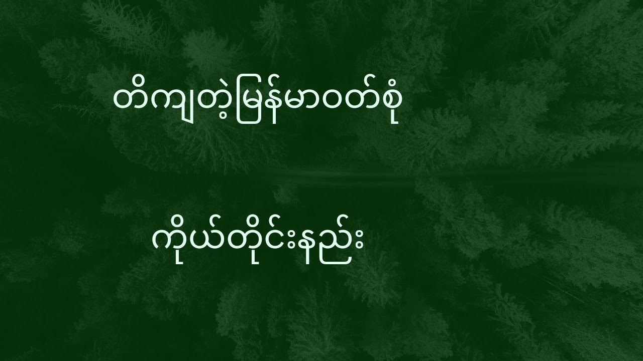 တိကျတဲ့မြန်မာဝတ်စုံကိုယ်တိုင်းနည်း...#designer #nwayoo