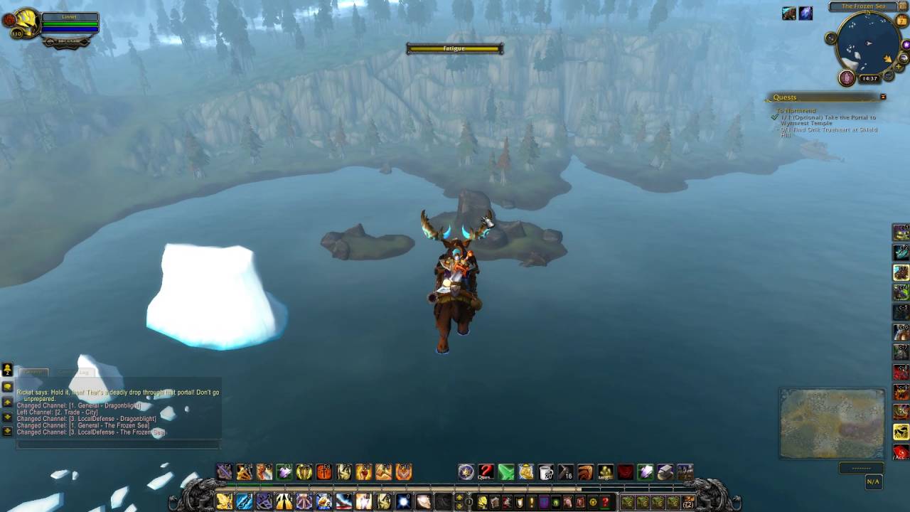 To Northrend Quest ID 42002 Playthrough Broken Isles
