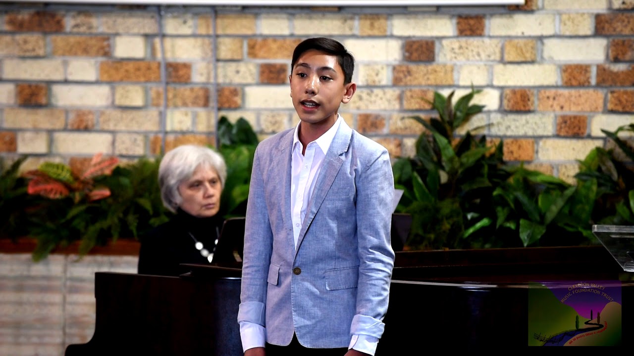 Martin Moattar, boy soprano sings Panis Angelicus with Josh Helm cello