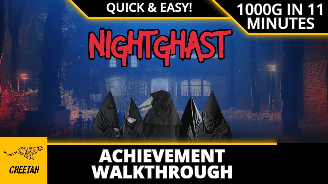 NightGhast — прохождение достижения (1000G ЗА 11 МИНУТ) БЫСТРО И ЛЕГКО!