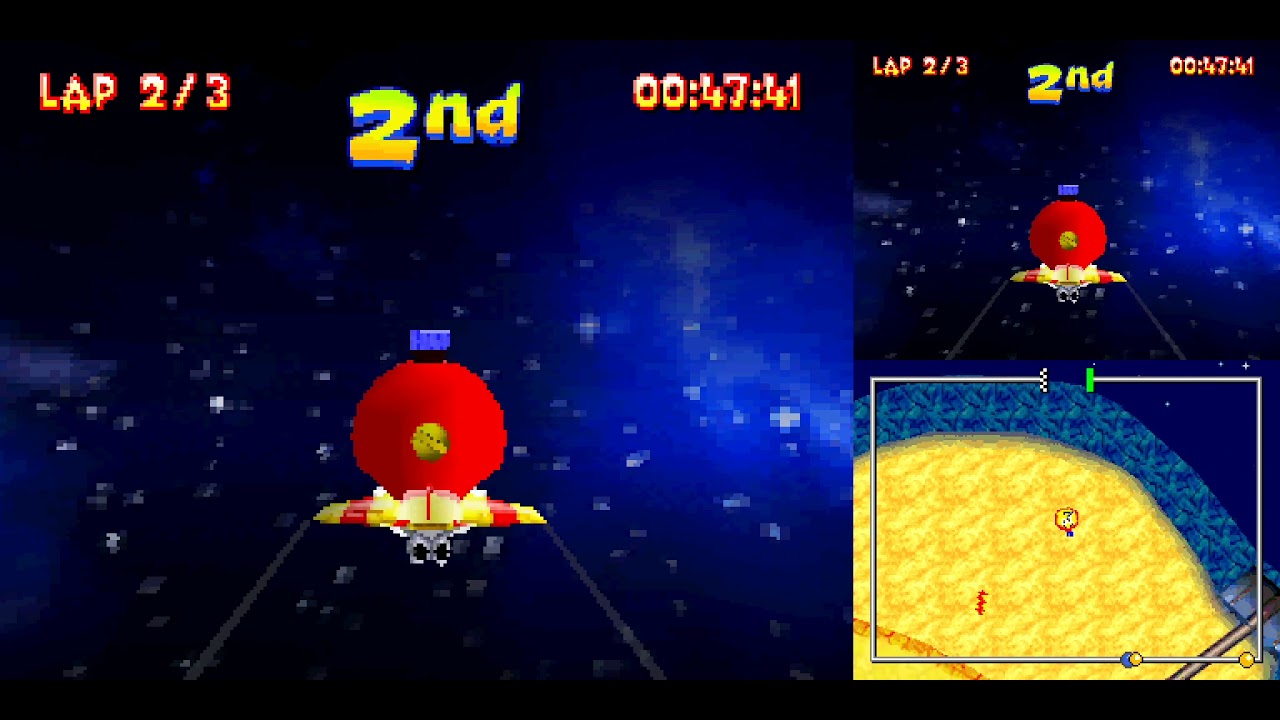 [TAS] Diddy Kong Racing DS - Star City Plane in 1:28.31 (Out of Bounds)