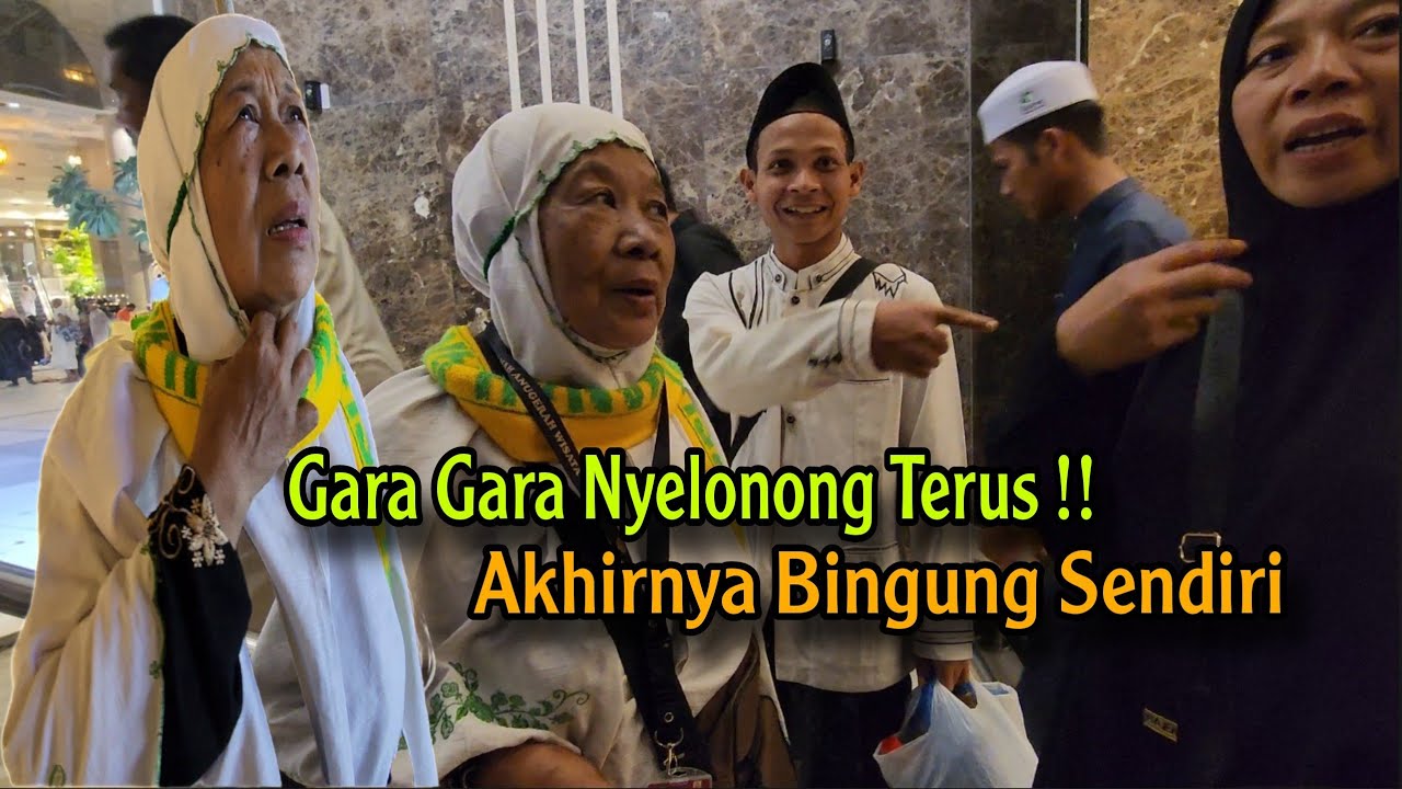 GARA2 NYELONONG TERUS SAMPE KE UJUNG MASJID AKHIRNYA TERSESAT BINGUNG SENDIRI IBUNYA LUCU & MANDIRI