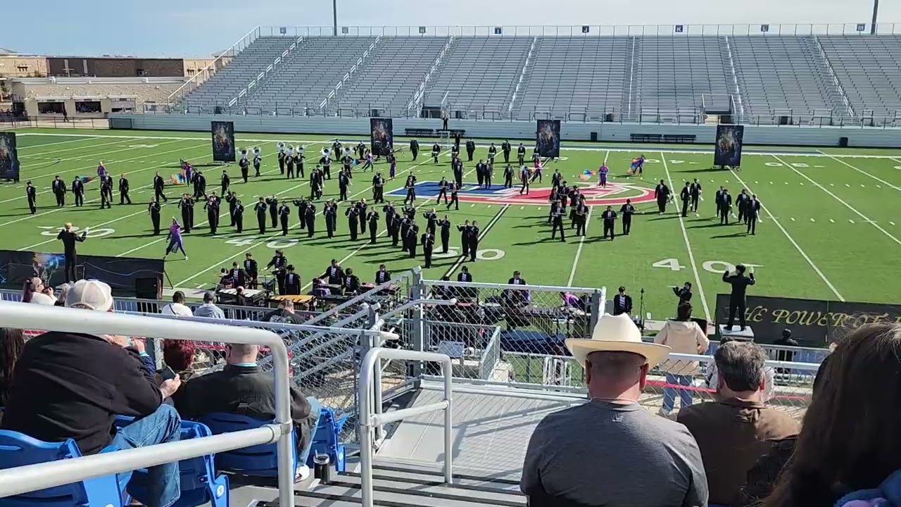 Victoria West Band of Warriors 2025 Area D Marching Contest