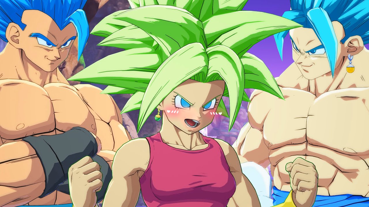 Dragon Ball FighterZ - Kefla Все уникальные цитаты / особые взаимодействия (английский дубляж)