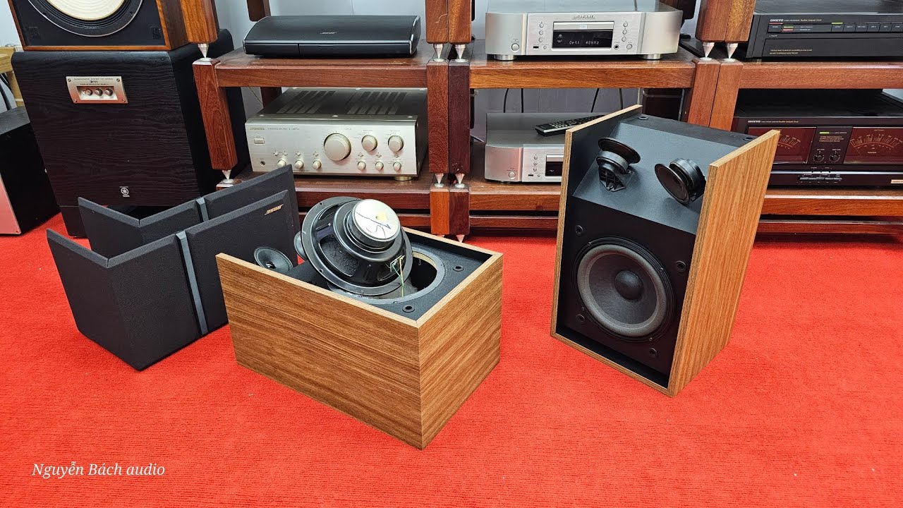 Bose 301 series III vàng vân gỗ - như vậy đủ keng chưa các anh [Nguyễn Bách audio - 0932005022]