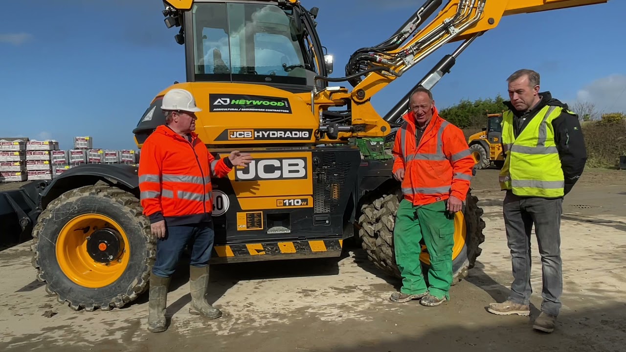 A.J. Heywood & Sons JCB 110W Hydradig