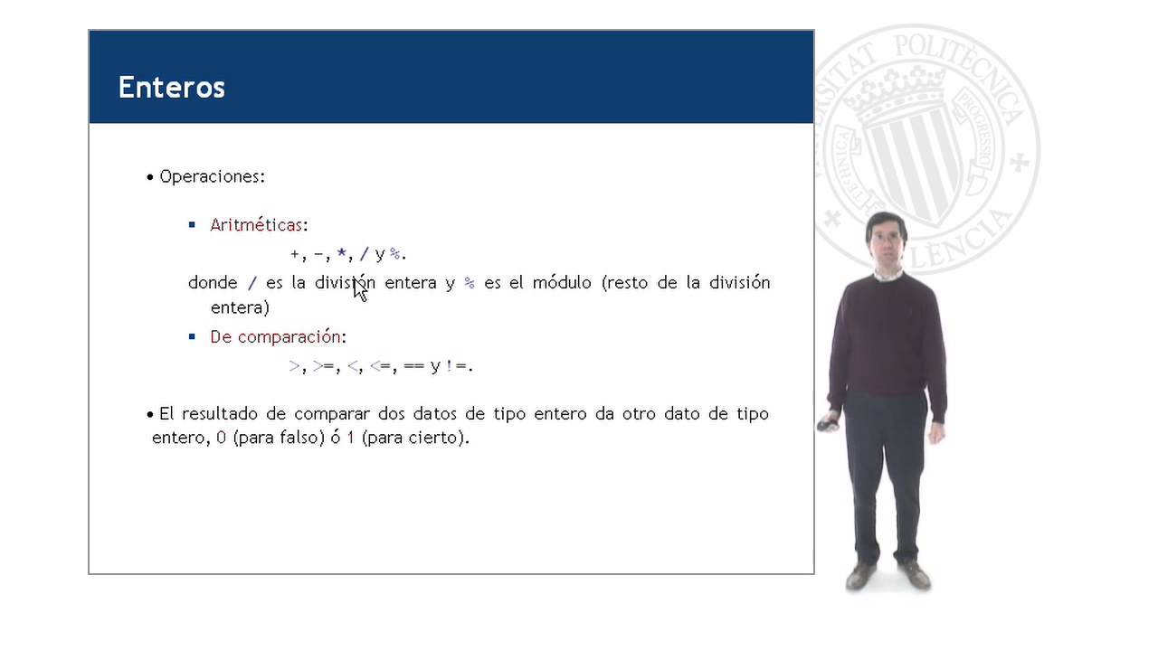Tipos de Datos en C |  | UPV