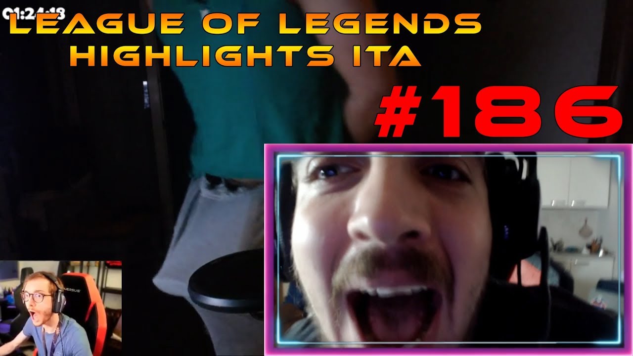 Lol Highlights ITA #186|Italiand0g ha sei minuti di autonomia prima di quittare|Fierik escapes