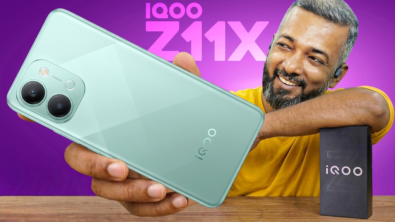 iQOO Z11x Unboxing 🔥 7400 Chip + 7200mAh Battery🔋 Beast Under ₹20K? #SBUS