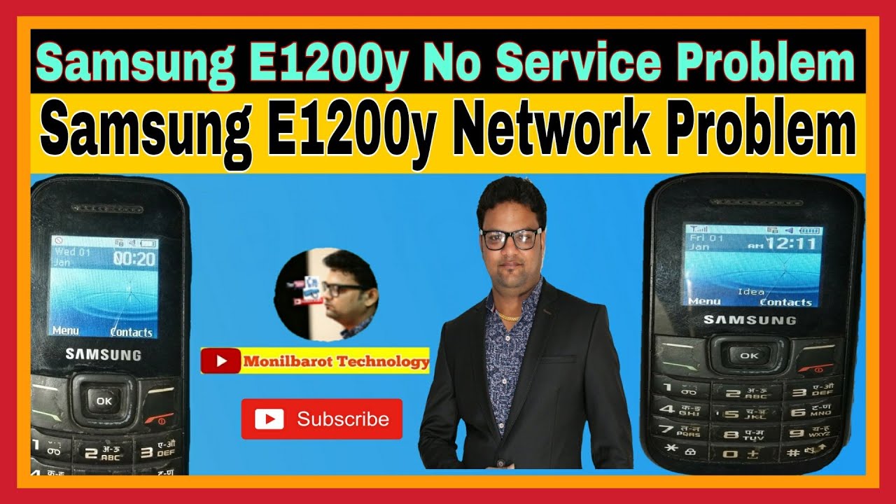 Samsung E1200y No Service Problem l Samsung E1200y Network Problem l Samsung E1200 Network Solution