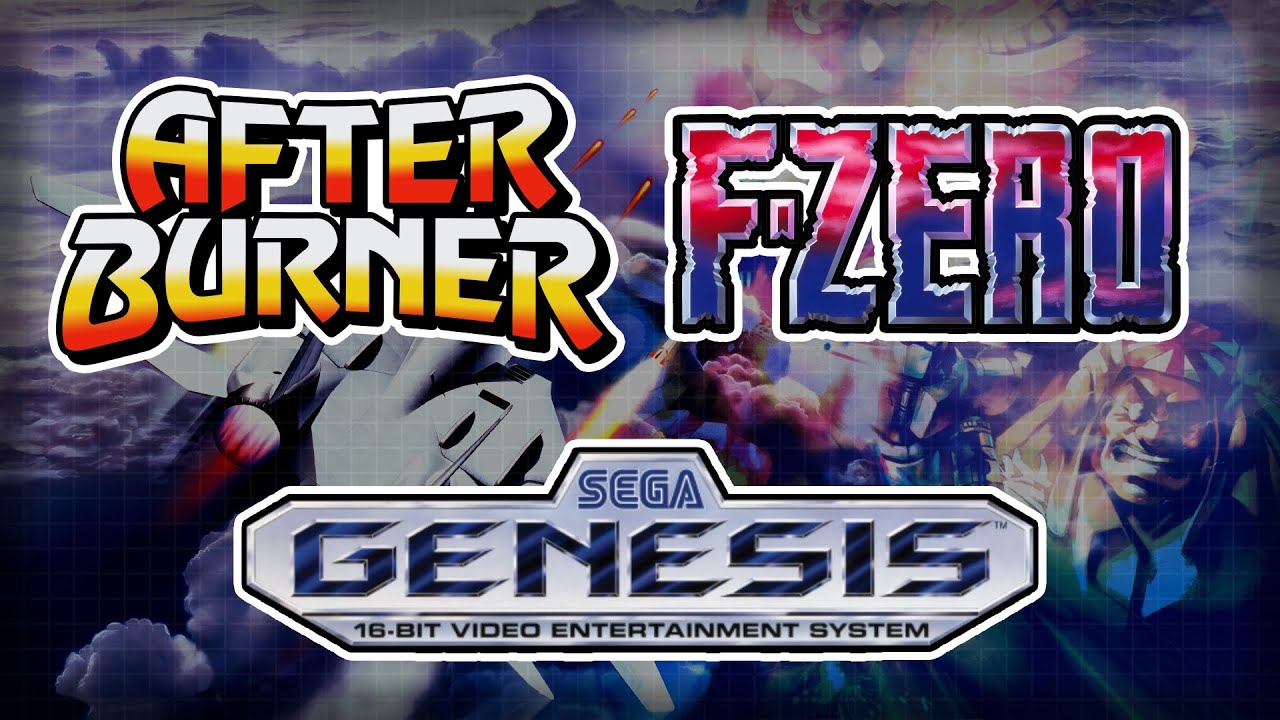 After Burner & F-Zero (Big Blue) [YM2612 + SN76489] Sega Mega Drive / Genesis