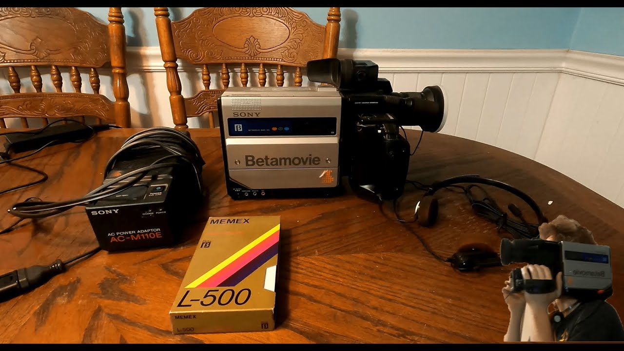 Sony Betamovie BMC-100 Betamax Camcorder Review