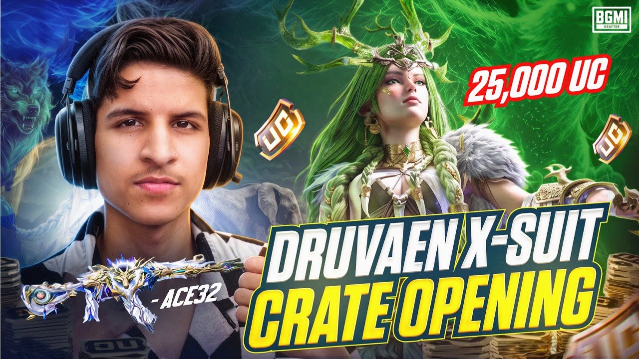 BGMI New X-Suit Crate Opening!😍