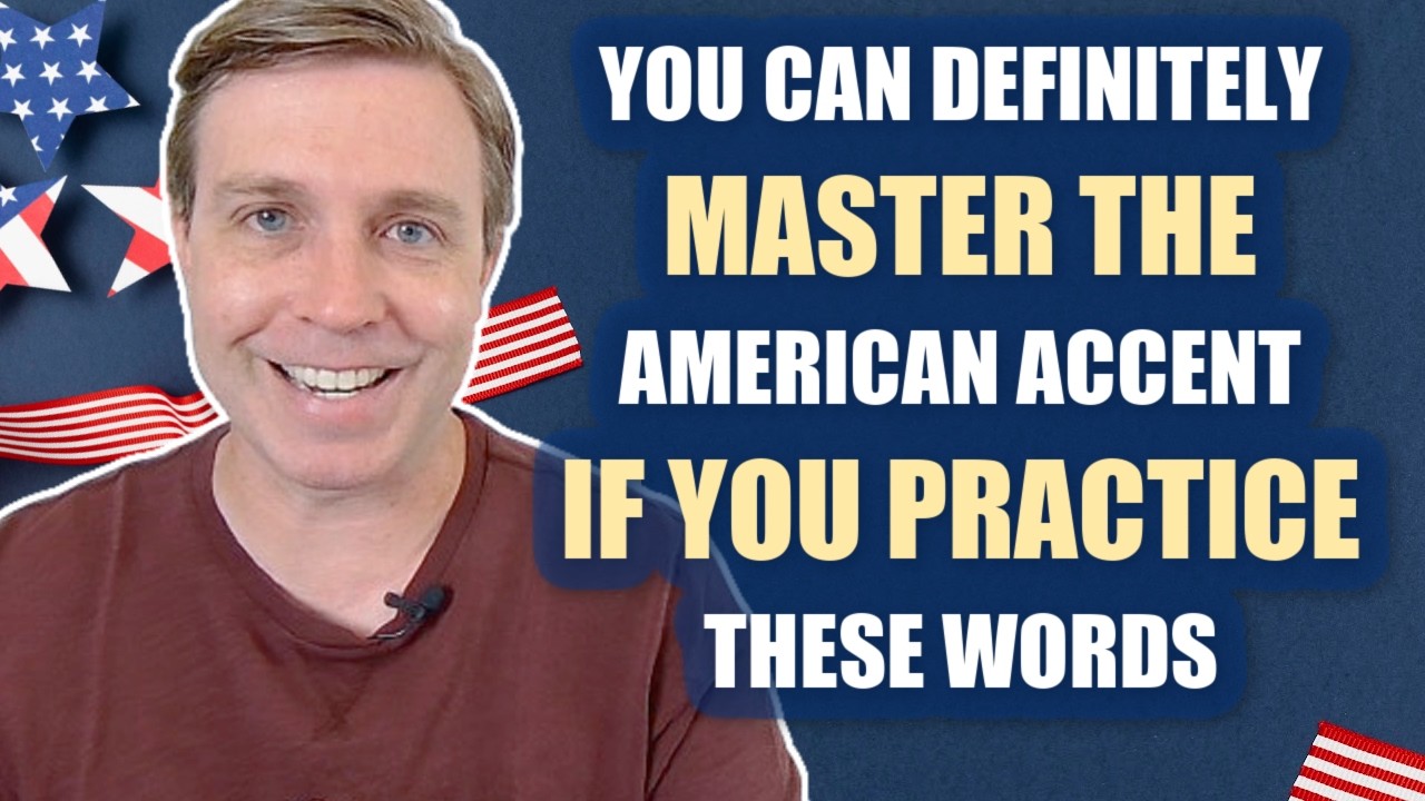 MASTER the American Accent with 9 Simple Words 🇺🇸
