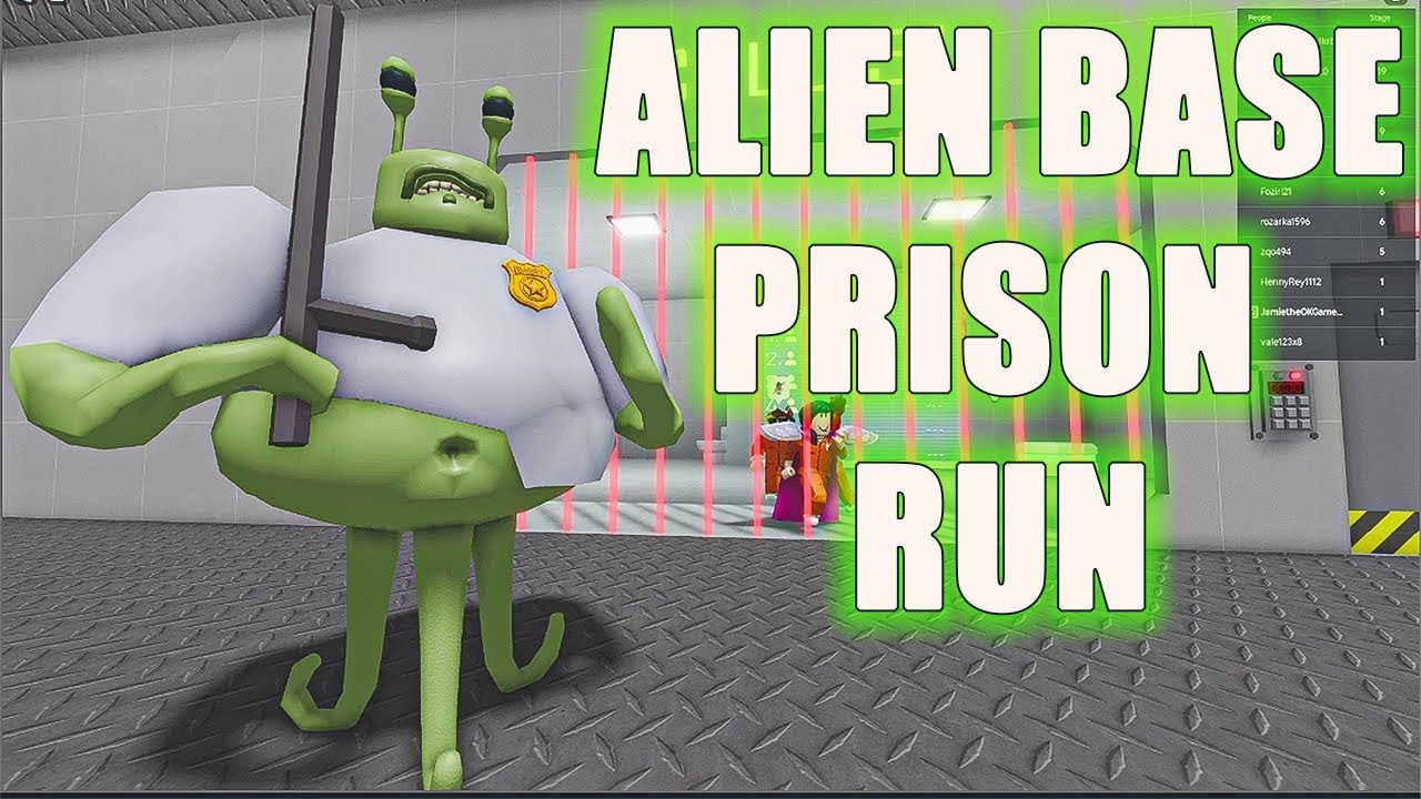 ROBLOX BARRY'S PRISON RUN ALIEN BASE 