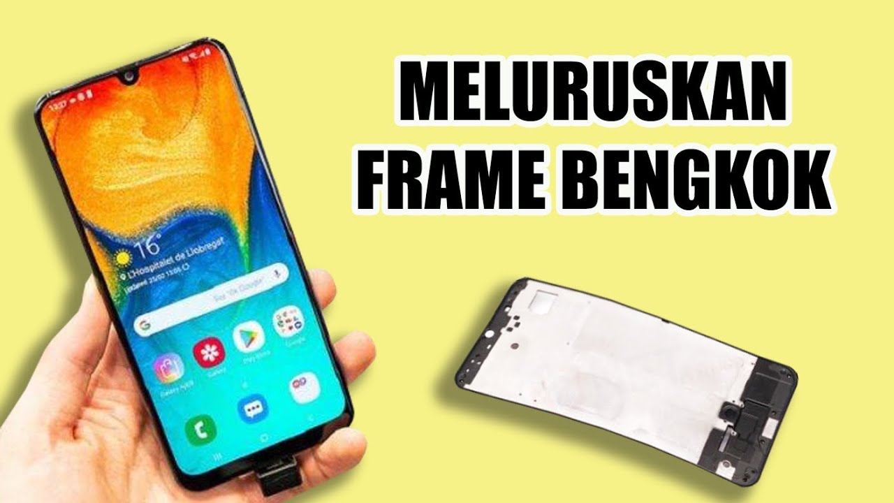 Cara Mudah Meluruskan Casing/Frame HP yang Bengkok