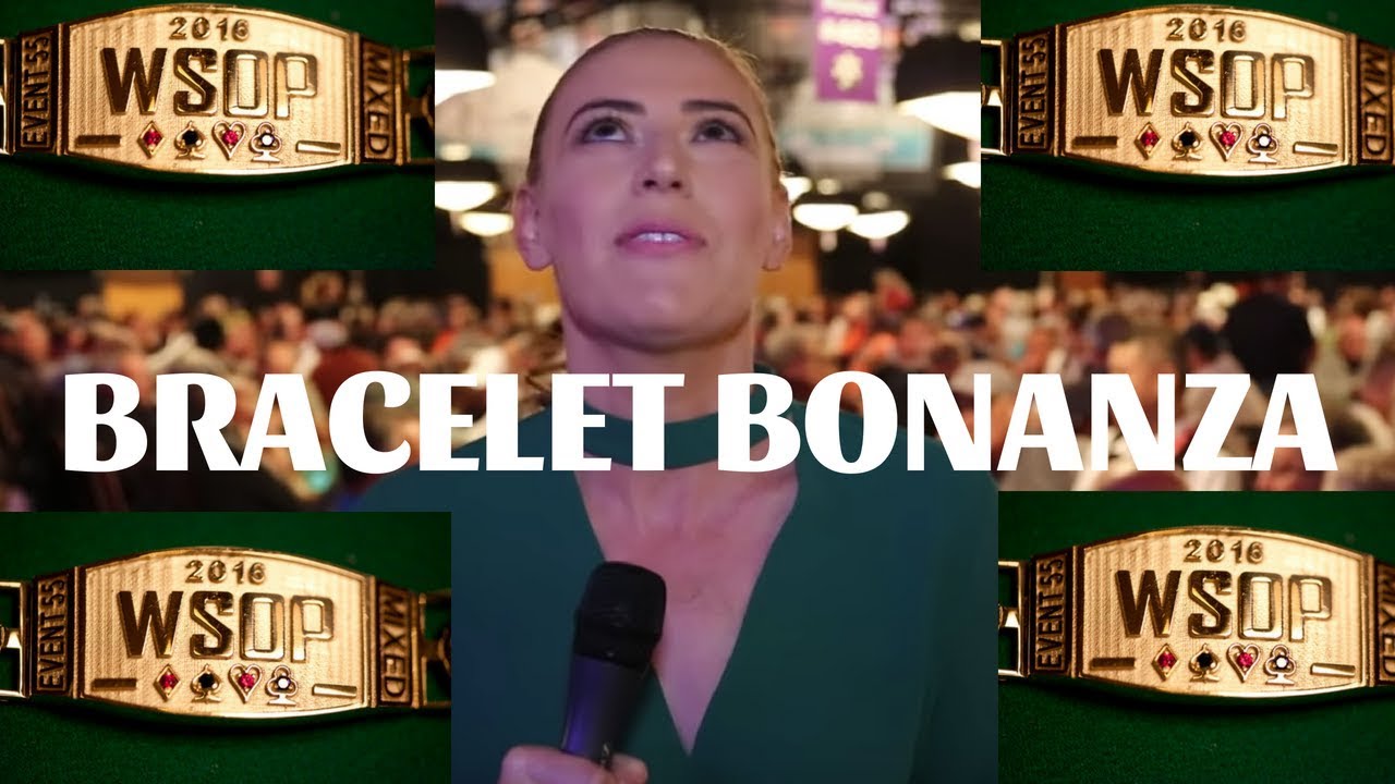 Four World Series of Poker Bracelets in ONE DAY