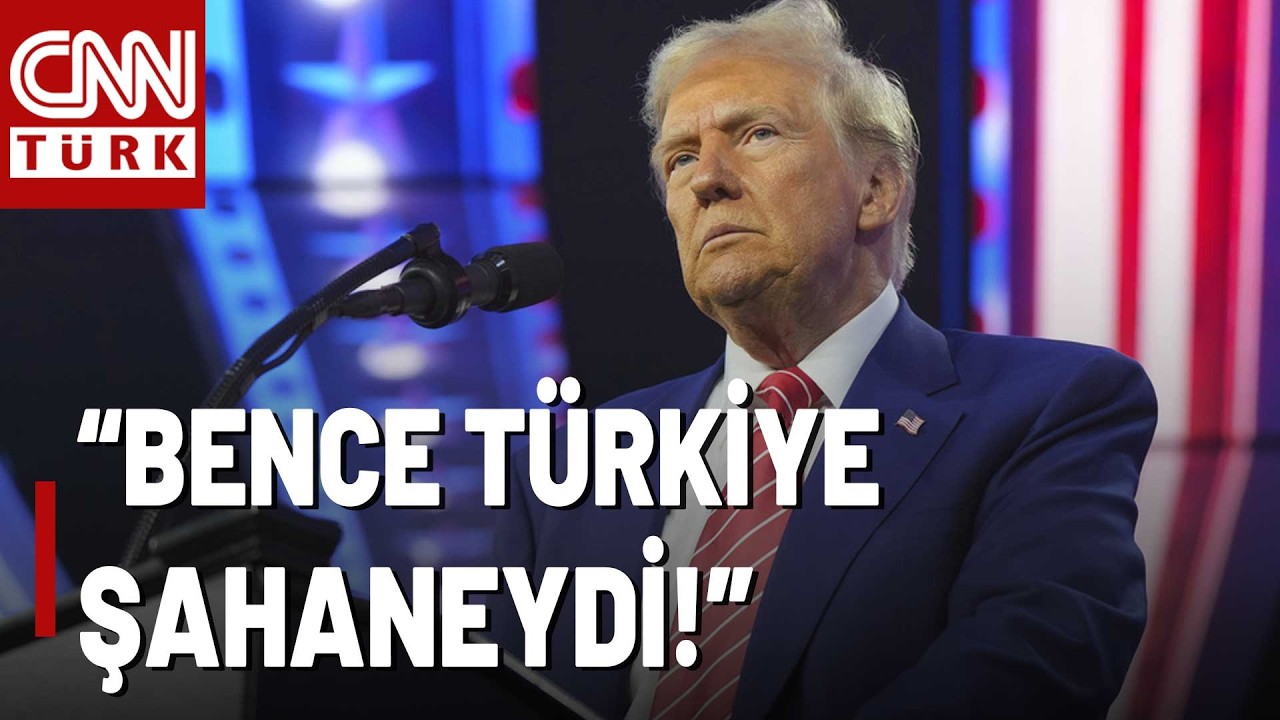 🚨Trump: T&uuml;rkiye Şahaneydi, İstediğimiz Şeylerin Dışında Kaldılar!