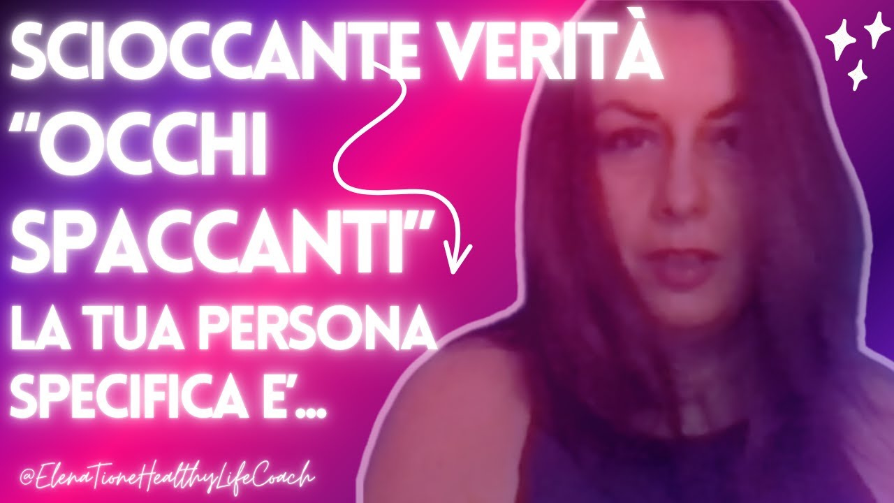 ⚠️ NON PUOI PIU' MANIFESTARE la PERSONA SPECIFICA?!? | Neville Goddard@Elena Tione Healthy Life Coach