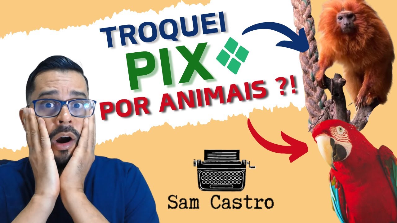 Troquei o PIX por Animais