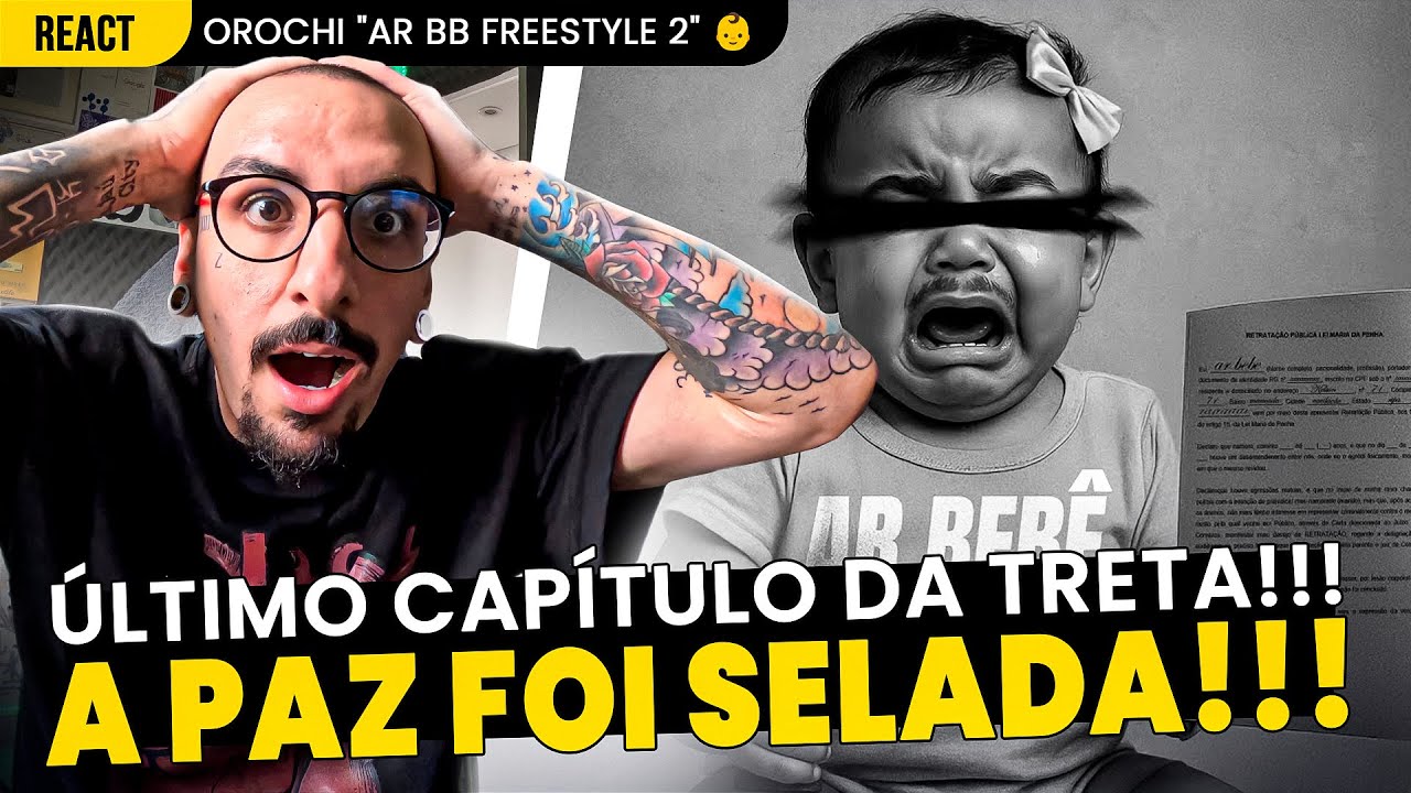 FIM DA TRETA!!! OROCHI - AR BB FREESTYLE 2 [REAÇÃO]