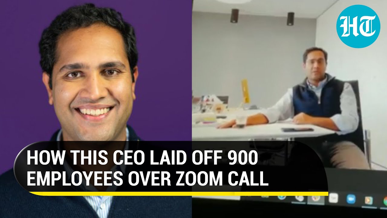 'If you're...': How Indian-origin CEO fired 900+ employees over Zoom call, video goes viral