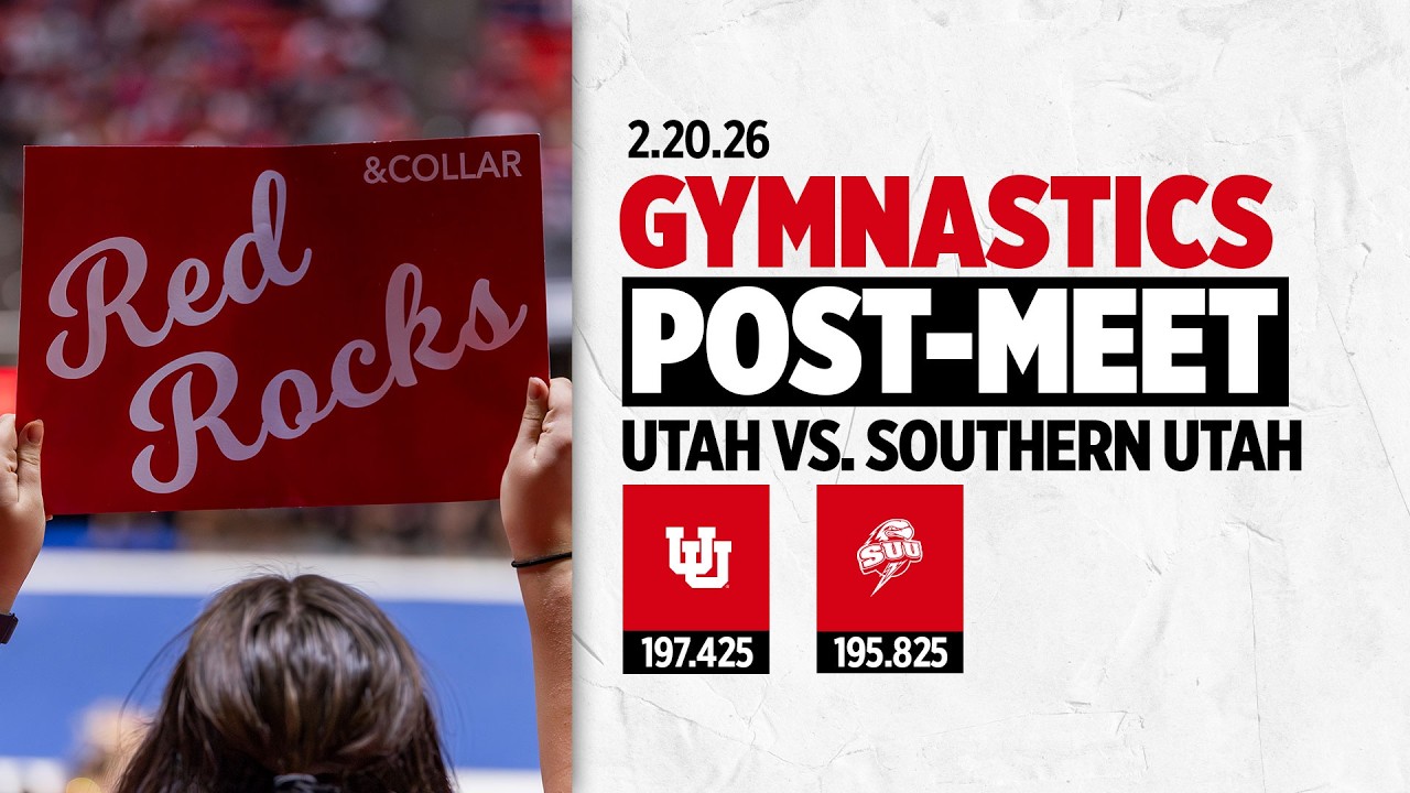 Utah: 197.425 vs. SUU: 195.825 | Gymnastics Post-Meet Press Conference