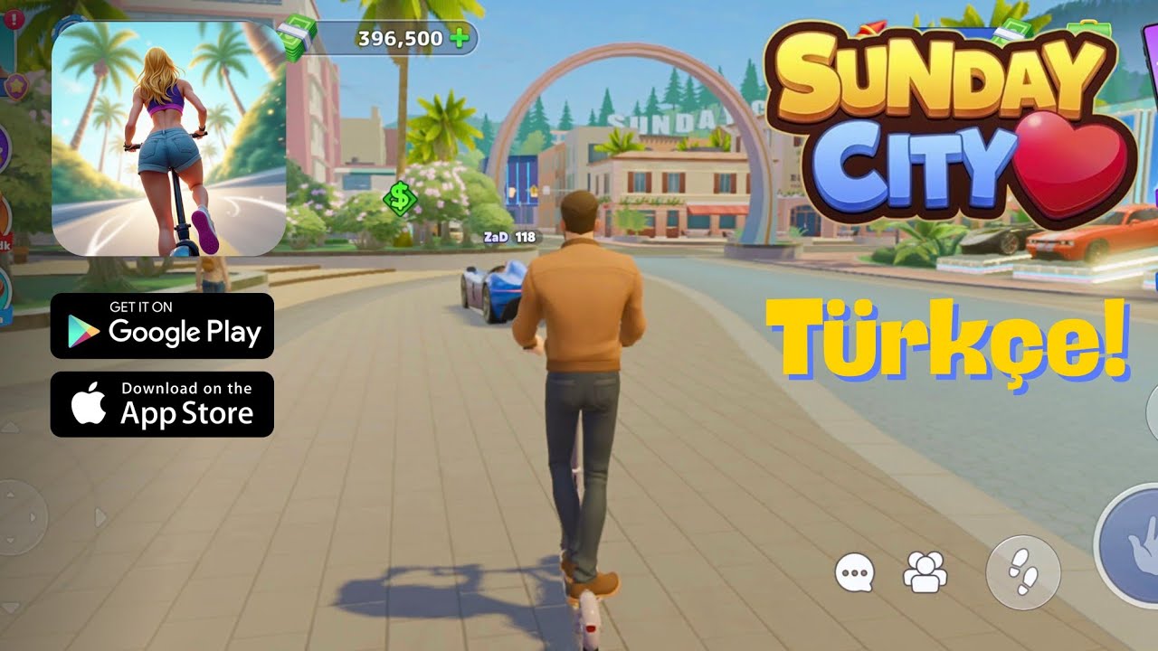 Sunday City: Life Simulation | Gameplay Part 1 (Android , iOS) (Türkçe Oynanış)