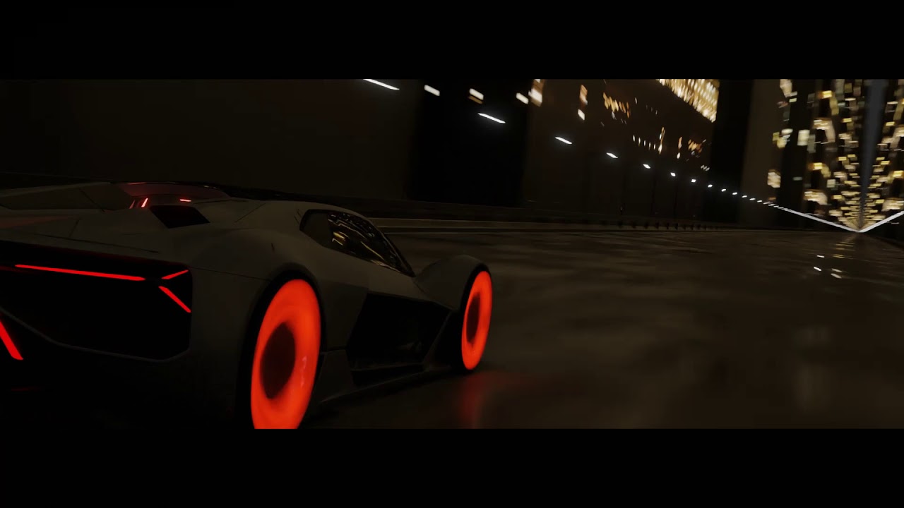 Lamborghini Terzo Millennio 3d animation in blender 2.91 | The Blow Of Animation