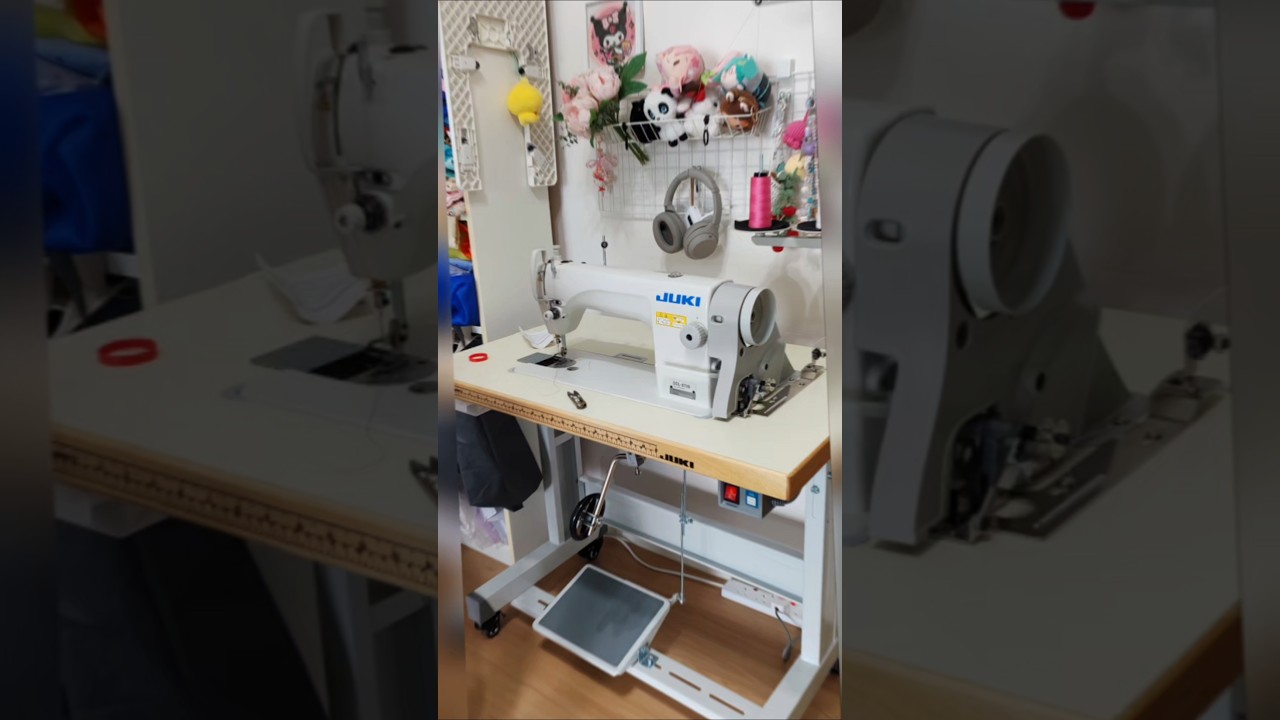 Goodbye Juki TL2200, hello Juki 8700! Back to sewing at full speed! ✂️ #Juki8700 #SewingLife