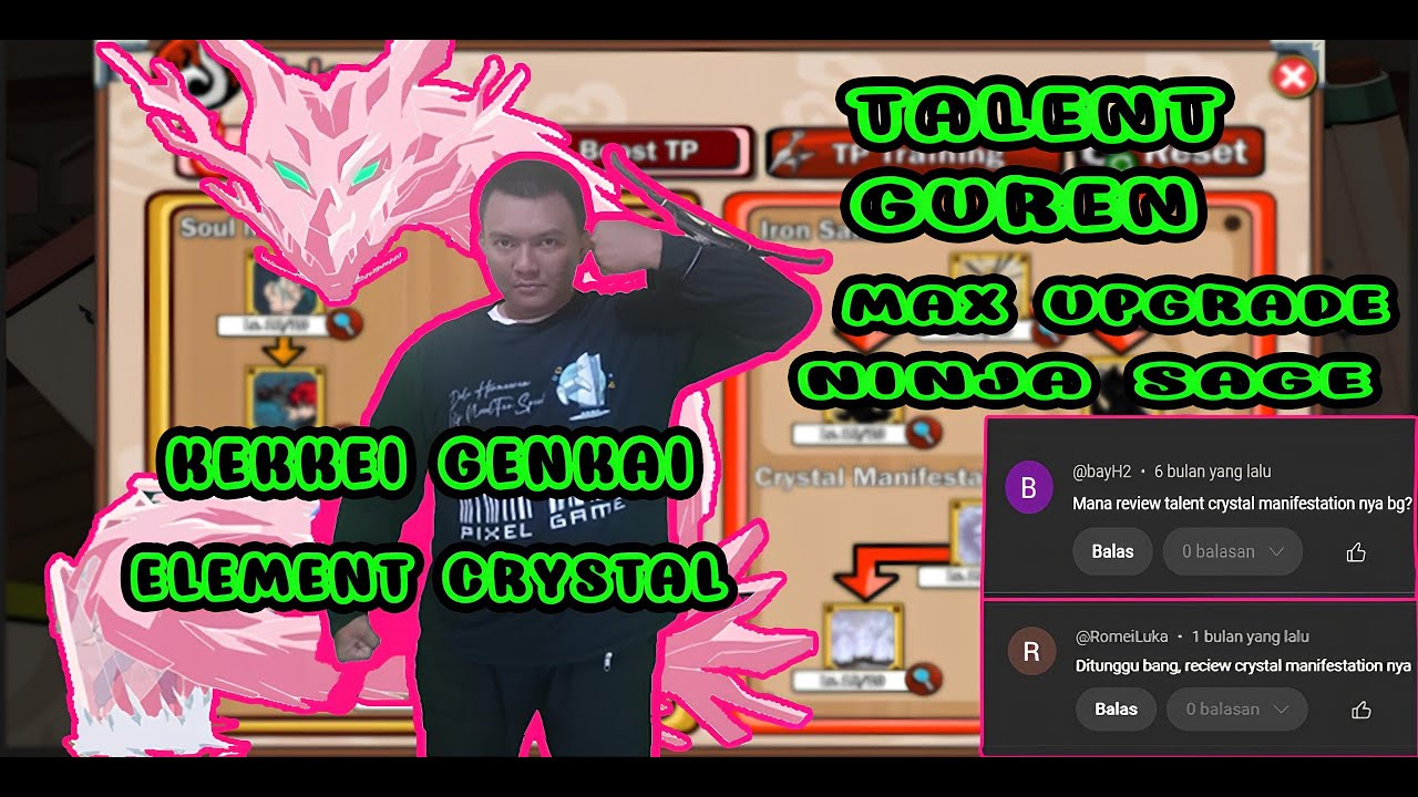 REVIEW KELEBIHAN DAN KEKURANGAN TALENT CRYSTAL MANIFESTATION - NINJA SAGE