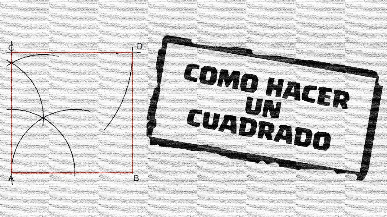 Como hacer un cuadrado | Polígonos regulares