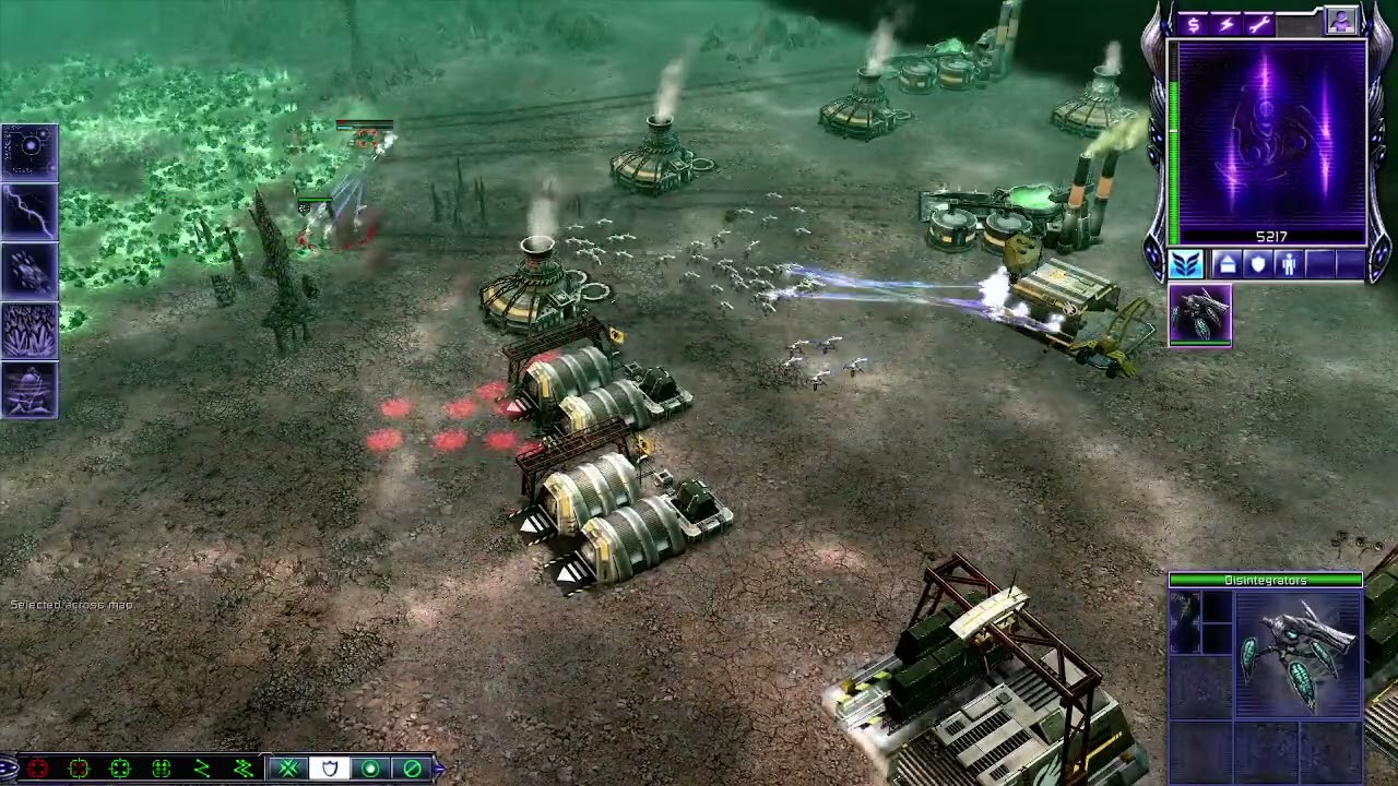 C&C3 Kane's Wrath Scrin (Traveler-59) 1 vs 6 Brutals (Steel Talons & Black Hand) 8:32 WR