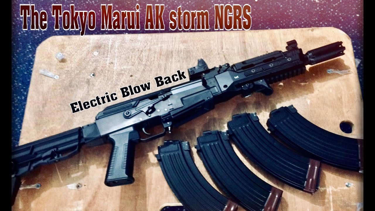 【Airsoft Quick Look】# 03 The Tokyo Marui AK storm NGRS