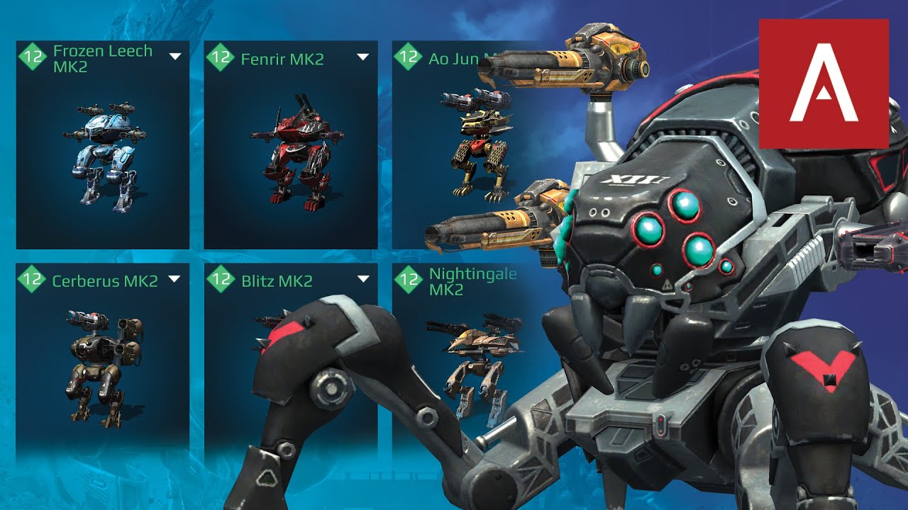 War Robots - Arachnid Invader Turns Into Suppression Tank Dream Hangars Episode 30 | WR Max Gameplay