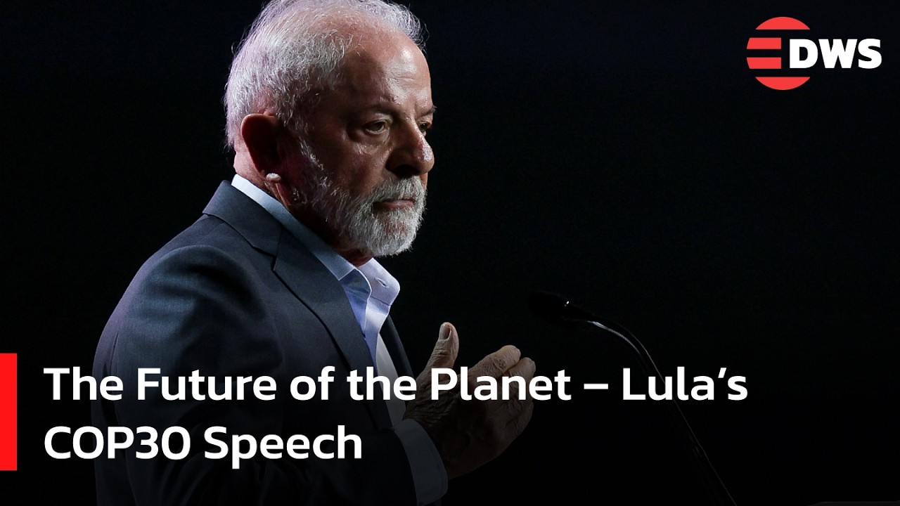 President Lula&rsquo;s COP30 Speech: Climate Emergency & Indigenous Rights | World Leaders at COP30 | AL14