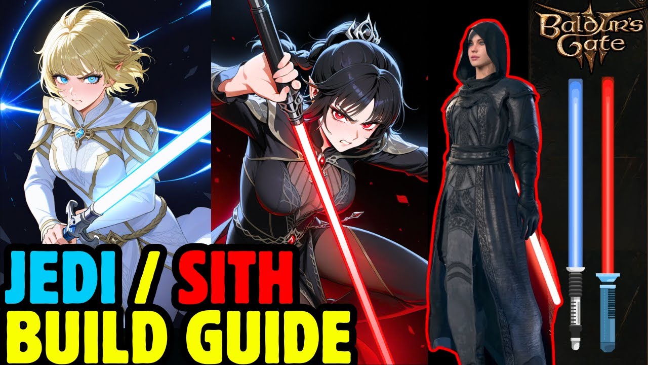 JEDI MASTER / SITH LORD Mod Build - Baldur's Gate 3