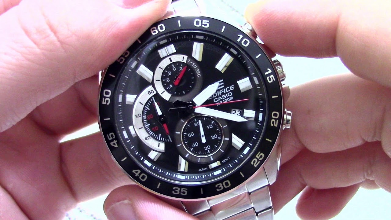 Часы Casio EDIFICE EFV-550D-1A - видео обзор от PresidentWatches.Ru