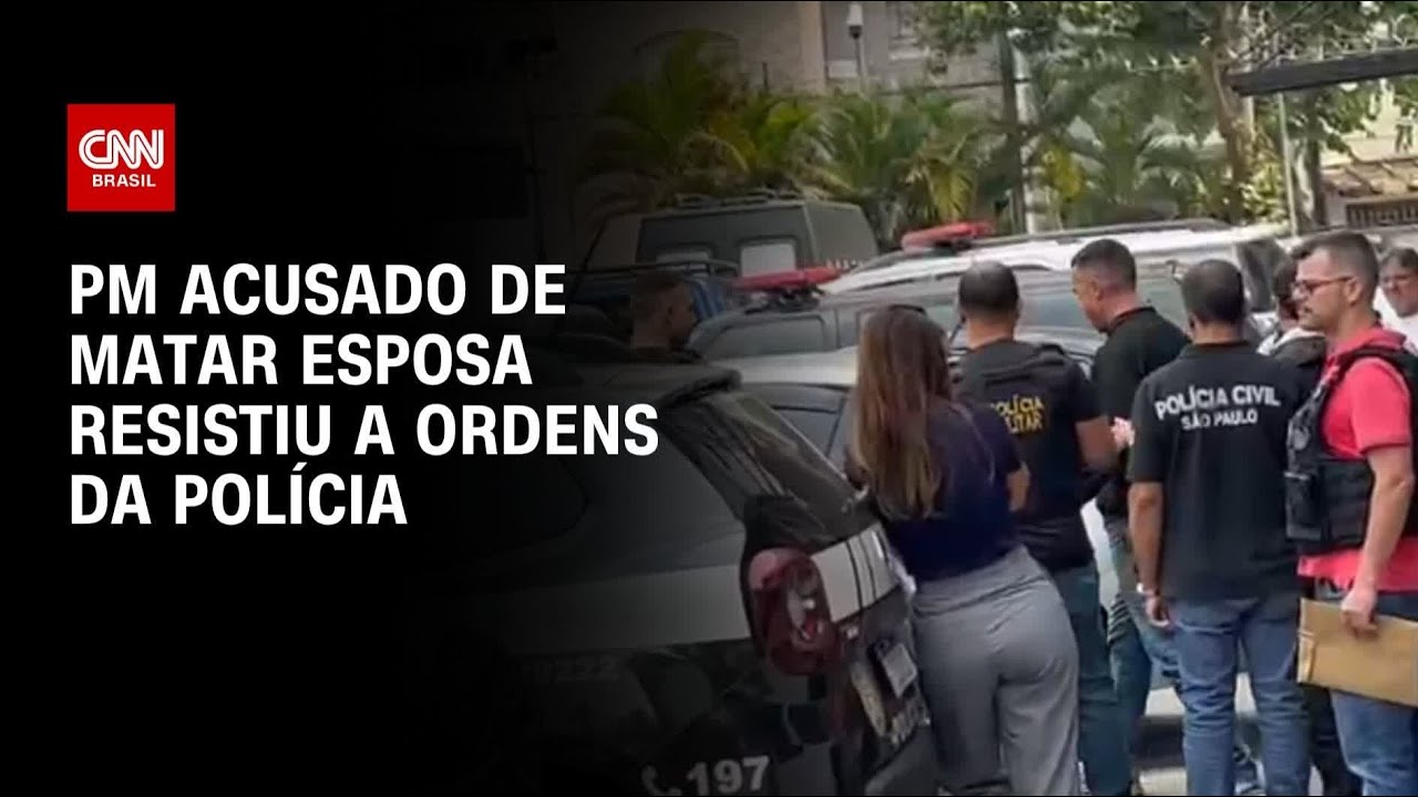 Tenente-coronel acusado de matar esposa PM resistiu a ordens dos policiais | HORA H
